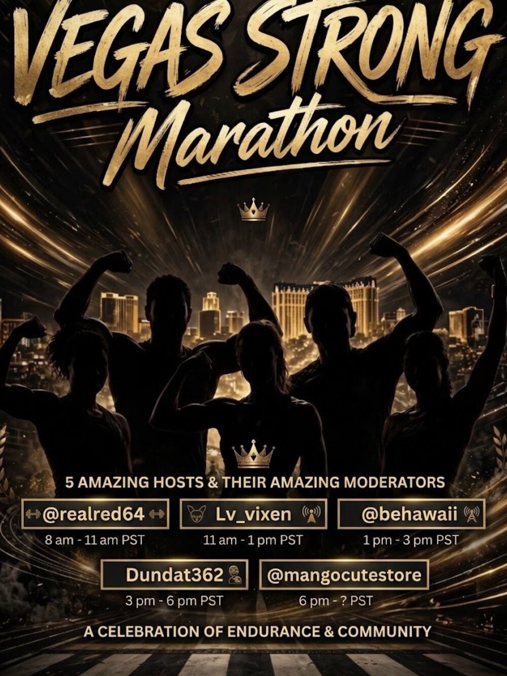 VEGAS STRONG MARATHON